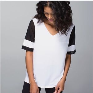 SOLD - Lululemon V-Neck Sport Tee